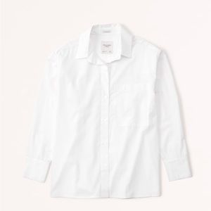 Abercrombie & Fitch white button-up